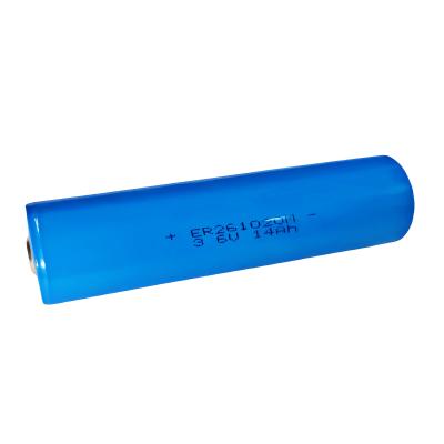 China High Power Non-rechargeable Primary Cell Li-socl2 3.6V CC Battery 14000mAh for Power Tools for sale