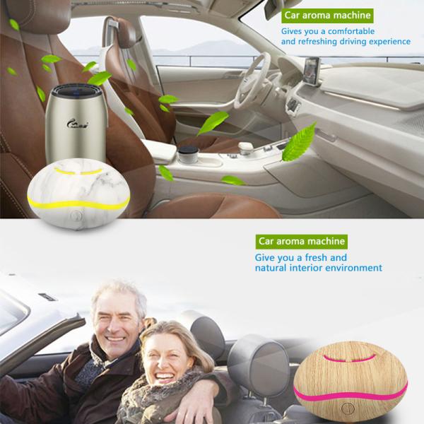 Quality Car Aroma Diffuser Air Purifier Freshener Car Portable Waterless Essential Oil for sale