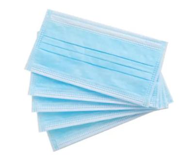 China Non Woven Triple Layer Surgical Mask , Face Mask Surgical Disposable 3 Ply for sale