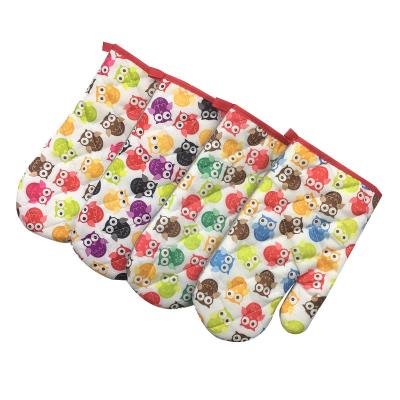 China Soft Colorful  Microwave Oven Gloves For Household Electrical Appliance for sale