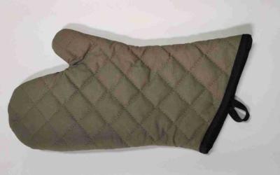 China Forro de algodón flexible de la operación del uso de los guantes diarios de la mano para el horno de microondas en venta