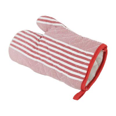 China Sublimation Blank Linen Cotton High Temperature Oven Mitt For Kitchen for sale