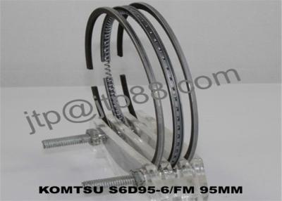 China Excavator Engine S6D95 Piston Ring Kit For KOMATSU OEM 6207-31-250 for sale