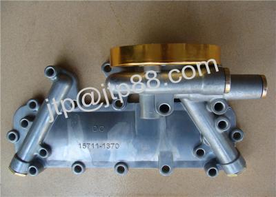 Китай HINO W04D система маслоохладителя , двигатель крышка охладителя 15711-1370 / 15701-1171 продается