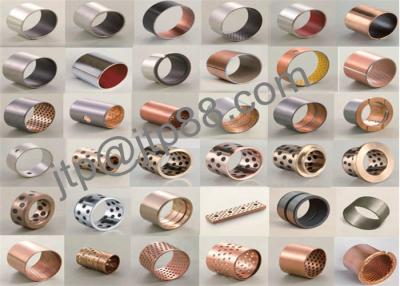China High Precision Copper Plating Bronze Sleeve Bearings Various Size for sale