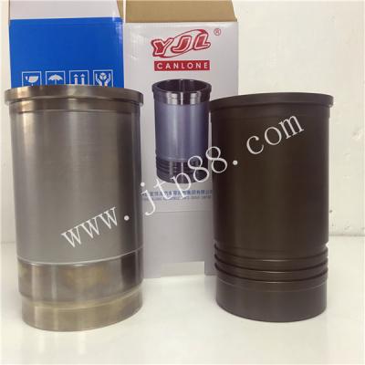 China Excavator Parts Cylinder Liner Sleeve 6D95 With Steel Chrome Material  6207-21-2121 for sale