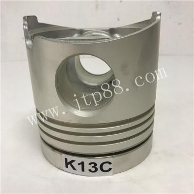 China Excavator heavy engine K13C diesel engnien piston with pin& clip fit for 13216-2330 for sale