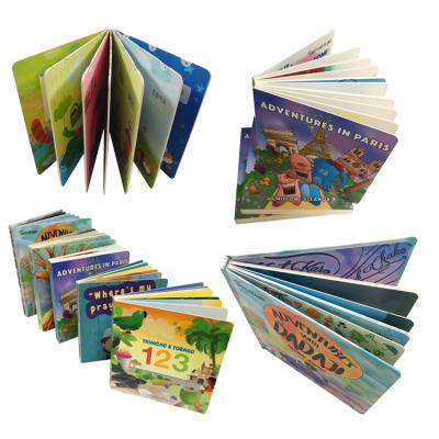 China Servicios de impresión de libros de texto a todo color Impresión de libros para niños de 6