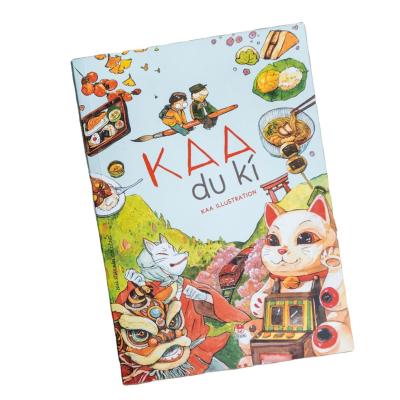 China CMYK 4 kleurendruk Kinderboeken Aangepaste logogrootte Te koop