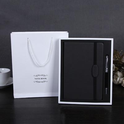 중국 OEM B5 두꺼운 표지의 책 노트북 인쇄, 사업 노트북 및 펜 선물 세트 판매용