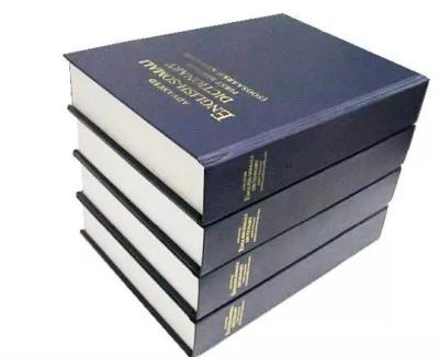 中国 ハードカバー英語中国語辞書印刷DIYオフセット印刷 販売のため
