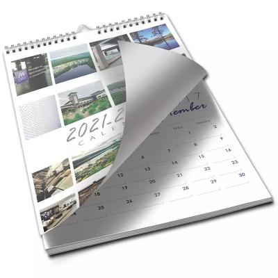 China Custom Coloring Printing 2023 Wall Calendar A5 142x210mm Promotional for sale