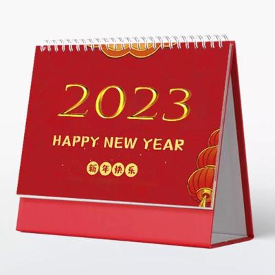 China Cartón 190x260mm Calendario de Escritorio Imprimible Doble Alambre O Encuadernación en venta