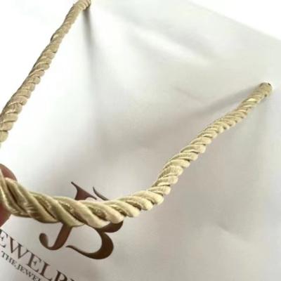 China 25*8*20cm 40*11*30cm Washable Foldable Printed Paper Carrier Bags en venta