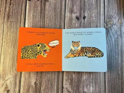 China Folleto de impresión de encargo del color A5 de Cmyk de los libros que colorean del folleto que imprime el ISO en venta