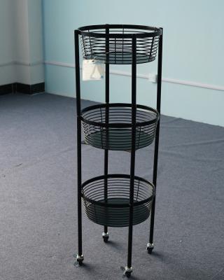 China Muliti Lever Wire Display Basket 60KG Loading Capacity L*W*H 500*500*1500 for sale