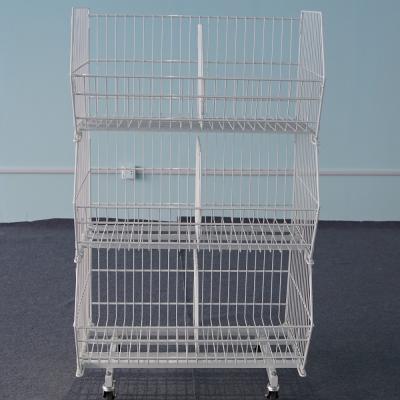 China Supermarket 	Commercial Supermarket Equipment Multi Layers Wire Basket for sale