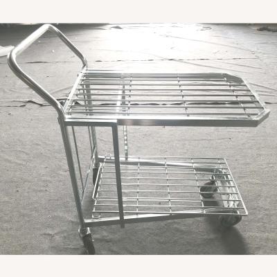 China Load 300kgs Q235 Galvanized Foldable Transport Trolley for sale