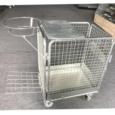 China Business Strong Shopping Trolley / Transport Castor Trolleys Logistic PEN-004 for sale