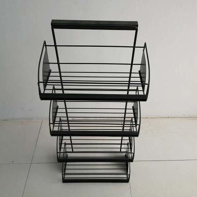 China Promotion Rack Shelf Fittings / Light Duty Wire Racks With Hanger for sale