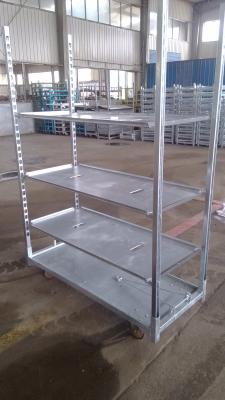 China Garden Plywood Galvanized Q235 Dutch Trolley Shelves for sale