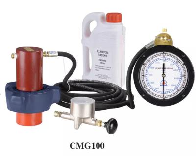 China Linha de furo sistema dos instrumentos CMG 100 do único sistema do calibre de pressão do ponteiro única da pressão à venda