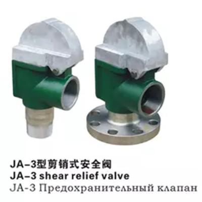 China Drilling Mud Pump Spare Parts JA-3 Type Shear Pin Safety Valve API Standard for sale