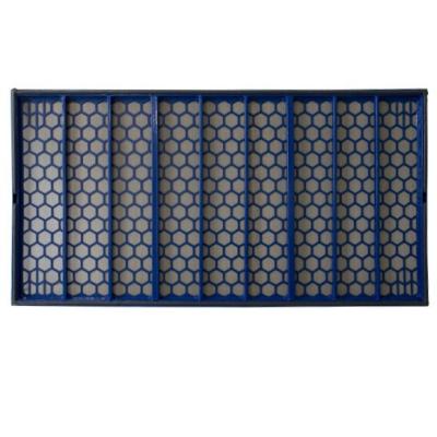 China Pizarra hexagonal vibrante plana Shaker Screens Swaco Mongoose del marco en venta
