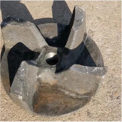 China Impulsor contínuo do ferro fundido da bomba de areia do equipamento do controle das únicas peças da bomba de sução à venda
