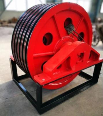 China Heavy Duty Sheave Crown Pulley Block Drilling Rig Spare Parts Wheel Sheave for sale