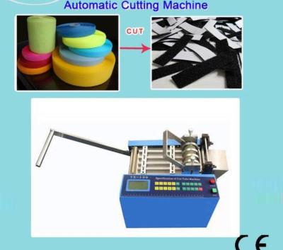 China Machine for hook&loop strap cutting/Automatic hook&loop strip cutter for sale