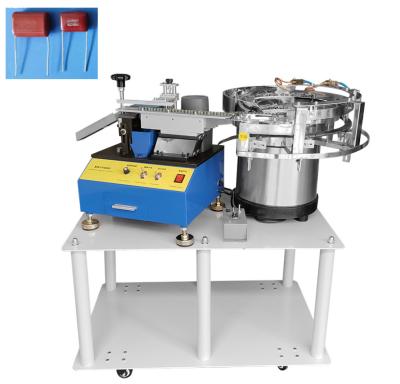 China Auto Vibration Feeder Bowl CBB Capacitor Leg Cutting Machine With Adjustable Cut Length for sale