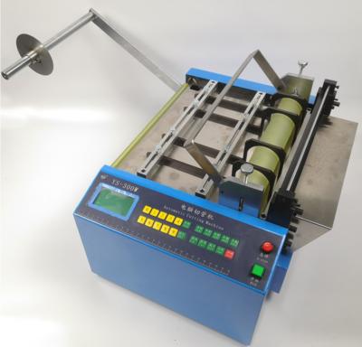 China YS-300W Automatic Hook Loop Webbing Tape Cutting Machine With 300MM Blade for sale
