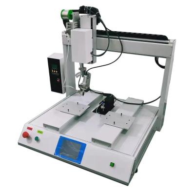 China YS-HX542 Automatic 4 Axis Dual-Platform PCB Soldering Machine Wire Soldering Machine for sale