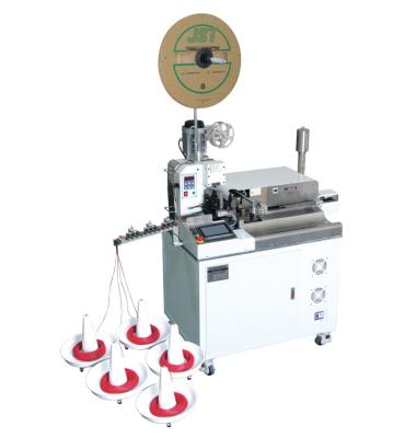 China Auto 5 wire cutting stripping one-end crimping and tinning machine for sale