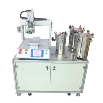 China Automatic Two Parts Liquid Glue Dispensing Potting Filling Machine With Mixing Ratio for sale