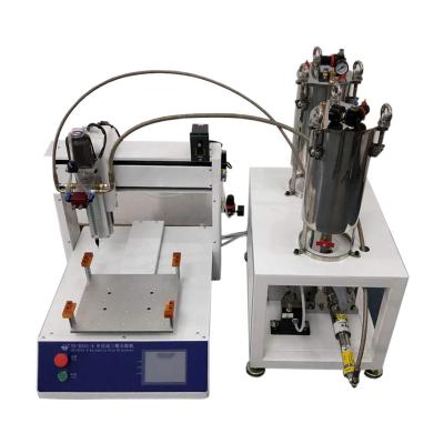 China Two Components Epoxy Resin And Hardener Glue Mixing And Filling Potting machine for sale
