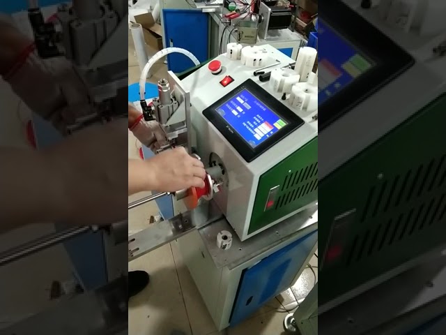 RS-90C Cable Sorting And Coiling Machine / Winding Cables In Good Order