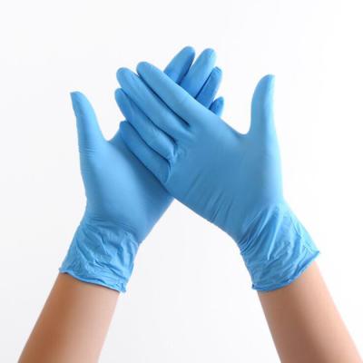 China Aql1.5 No Toxic S Safety Disposable Latex Examination Gloves Astm D6319 for sale