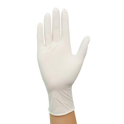 China Clean Room 0.015mm Non Powdered Latex Gloves for sale