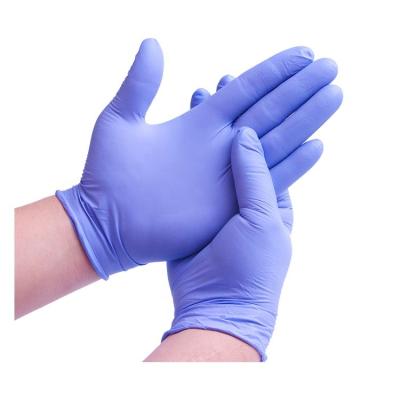 China Square XL Latex Medical Gloves for sale