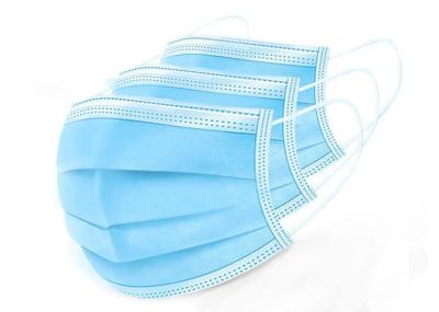 China Manufacturer Medical 3Ply Earloop Mouth Mask 3 Layer Disposable 3 ply Medical Face Mask for sale