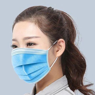 China CE / FDA Certification Non Woven Disposable Medical Face Mask Resisting Liquids for sale