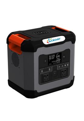 China Bidirection Invertor Outdoor Battery Generator 1500W for sale