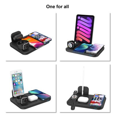 China IOS Android Phones Qi Wireless Phone Stand Charger Wide Compatibility W30 for sale