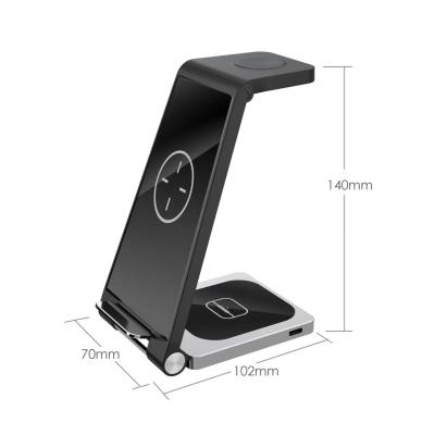 China Case Friendly 7.5watt Qi Wireless Charger Stand For Android Phones  Iwatch for sale
