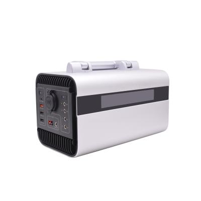 China Short Time Charging Lithium Portable Power Station Compatible With Laptops Abs600 for sale