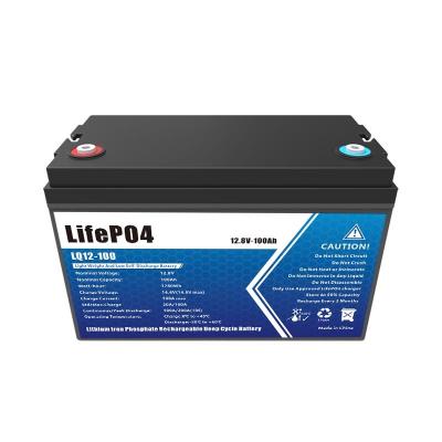 Chine Long Lasting Use High Capacity Lifepo4 Rechargeable Battery  12v 100ah Over Discharge à vendre