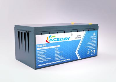 중국 48V100ah ACEday Lifepo4 Rechargeable Battery Reliable Performance High Discharge 판매용