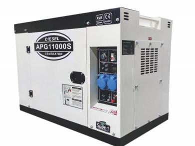 China White 7kw-12kw 1 Guaranteed Silence Diesel Generator Set for 50Frequency Needs for sale